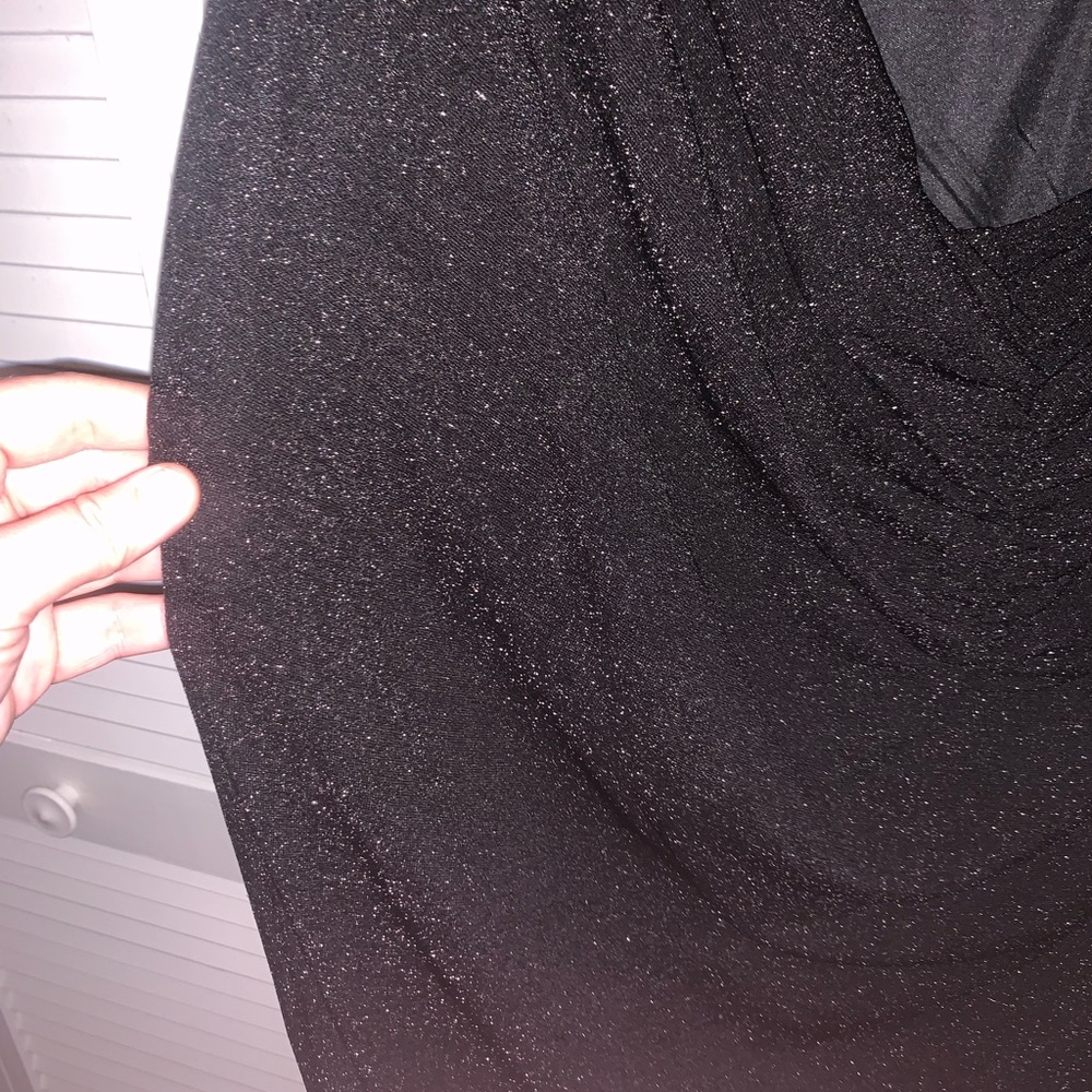 Eloquii Lurex Knit Dress with Cutout - Picture 4 of 5